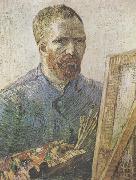 Vincent Van Gogh, Self-Portrait in Fromt of thte Easel  (nn04)